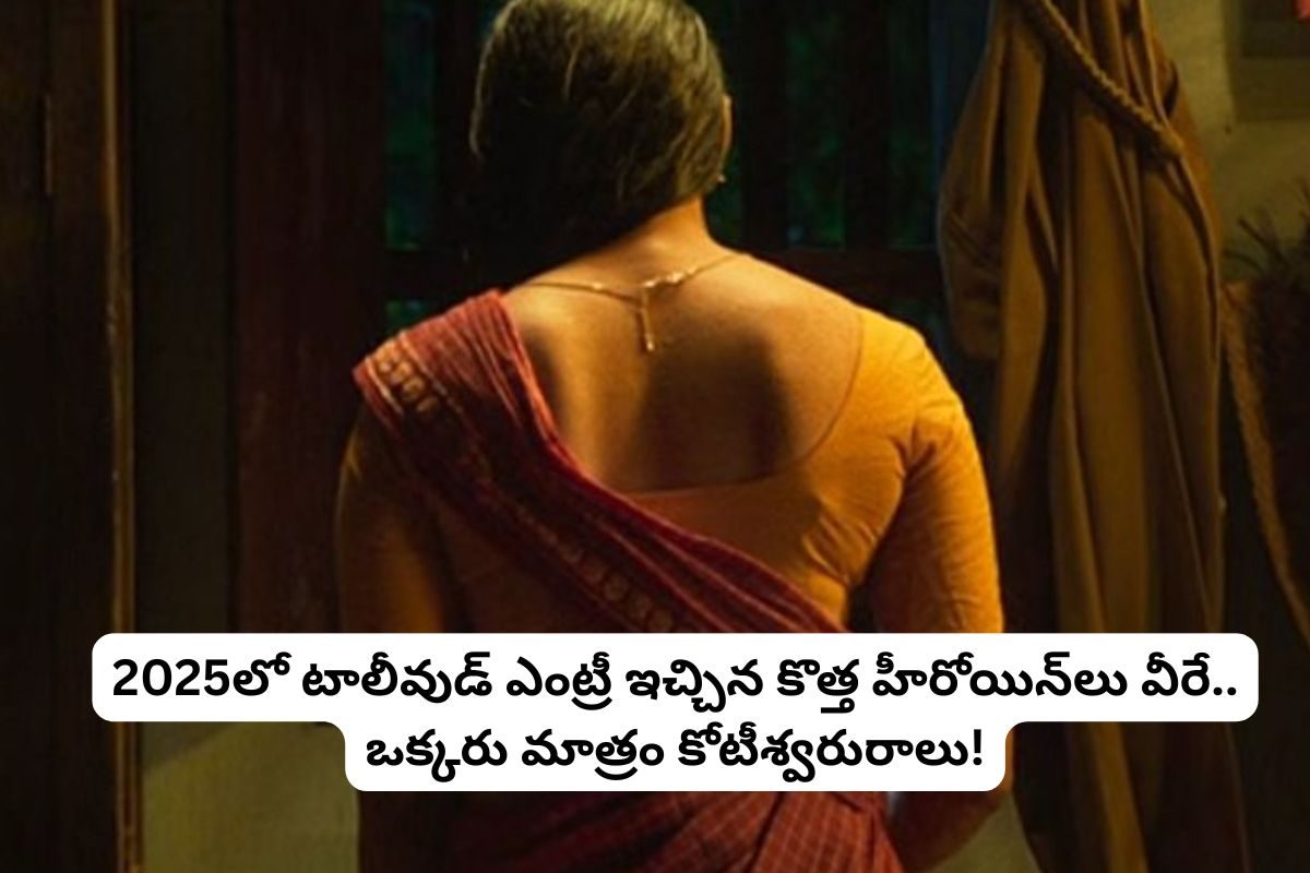 Tollywood Heroines: 2025లో టాలీవుడ్‌కి ఎంట్రీ ఇచ్చిన కొత్త హీరోయిన్‌లు వీళ్లే.. కానీ, ఆ ఒక్క బ్యూటీ మాత్రం వందల కోట్లకు వారసురాలు!