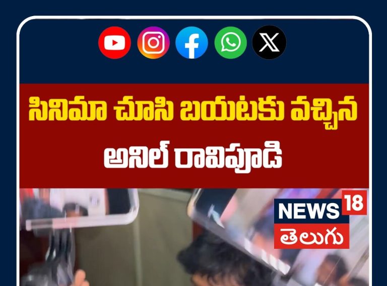 Anil Ravipudi Watching New Movie in Theatre | సినిమా చూసి బయటకు వచ్చిన అనిల్ రావిపూడి
