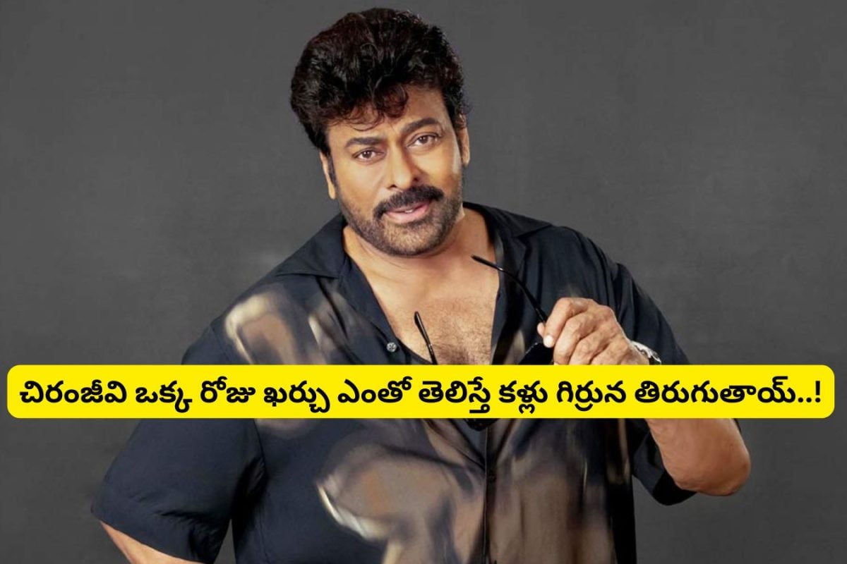 Chiranjeevi: చిరంజీవి ఒక్క రోజు ఖర్చు ఎంతో తెలిస్తే కళ్లు గిర్రున తిరుగుతాయ్.. ఓరినాయనో మెగాస్టార్ మాములోడు కాదురా అయ్యా..!