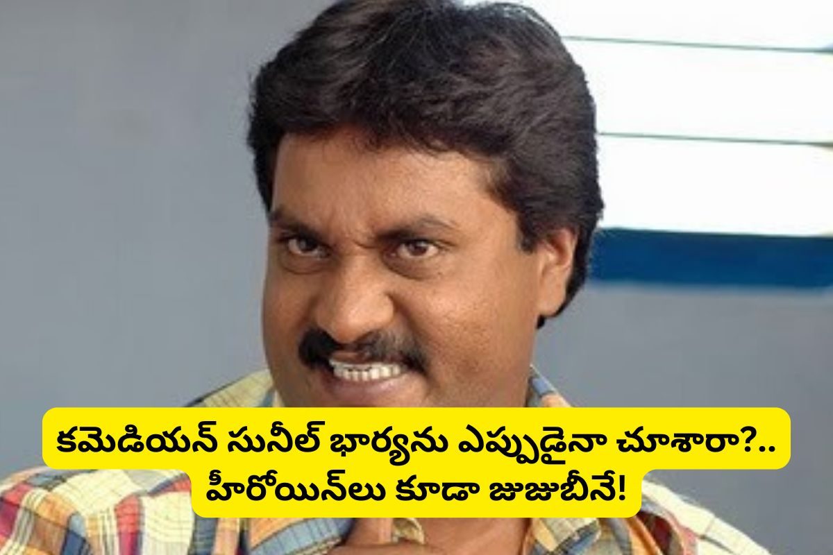 Sunil: కమెడియన్ సునీల్ భార్యను చూశారా?.. ఎంత అందంగా ఉందో చూస్తే ఫ్యూజులు ఎగిరిపోతాయ్!