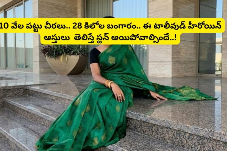 Tollywood Actress: 10 వేల పట్టుచీరలు, 28 కిలోల బంగారం.. ఈ టాలీవుడ్ హీరోయిన్ ఆస్తుల గురించి తెలిస్తే జడుసుకుంటారు..!