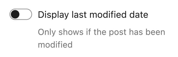 Weston Ruter: Post Date Block: Published & Modified