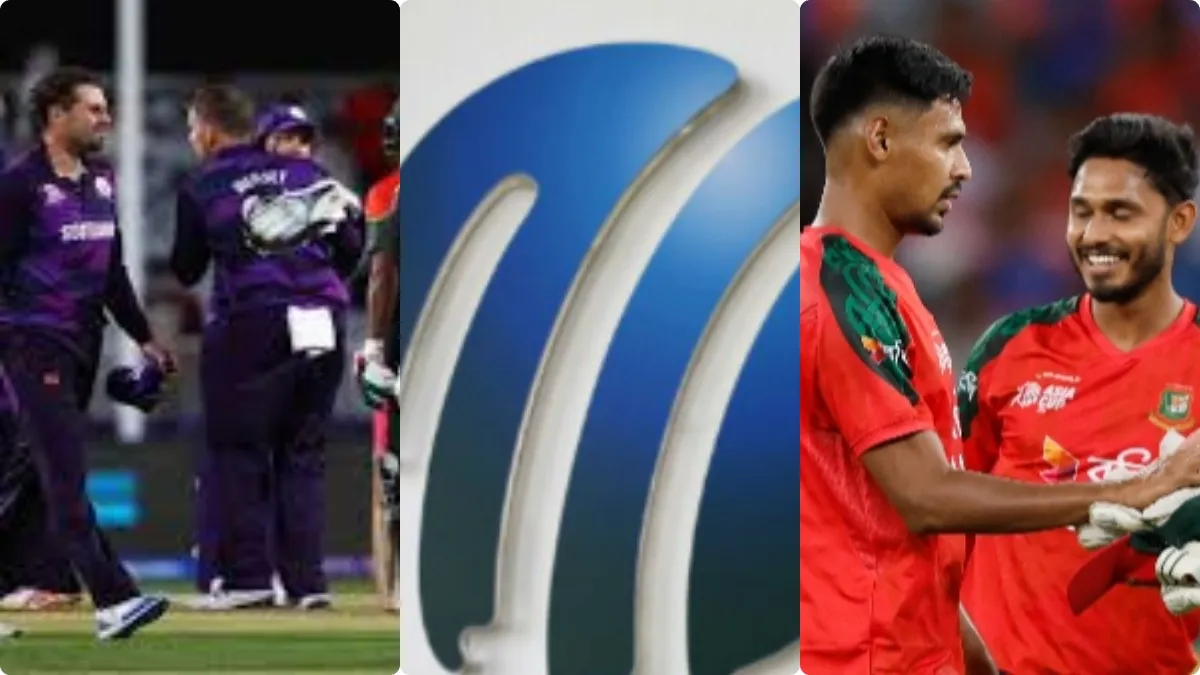 టీ20 వరల్డ్ కప్ లోకి కొత్త జట్టు..! బెట్టు చేసిన బంగ్లాకు ఐసీసీ భారీ షాక్..!