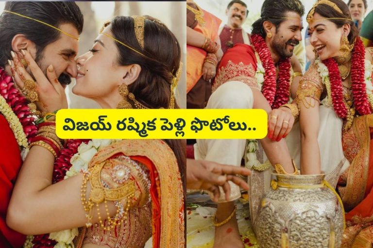 Vijay Rashmika Wedding: విజయ్ రష్మిక పెళ్లి ఫొటోలు.. భలే ఉన్నారు ముద్దుగా..