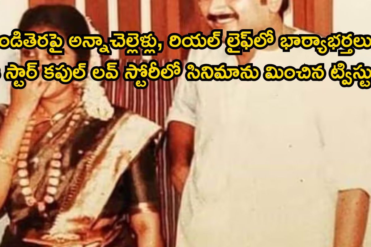 Hero Heroine: వెండితెరపై అన్నాచెల్లెళ్లు, రియల్ లైఫ్‌లో భార్యాభర్తలు.. ఈ స్టార్ కపుల్ లవ్ స్టోరీలో సినిమాను మించిన ట్విస్టులు