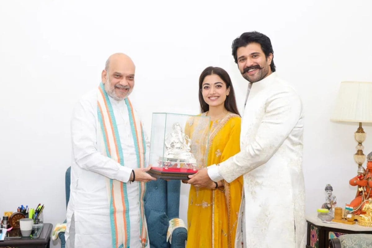 Vijay Rashmika: పెళ్లి కాగానే కేంద్ర మంత్రి అమిత్ షాను కలిసిన విజయ్- రష్మిక.. ఎందుకో తెలుసా?