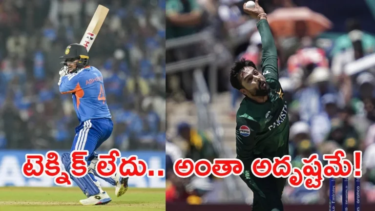 అభిషేక్ శర్మ ఓ గాలిగాడు: పాక్ మాజీ పేసర్