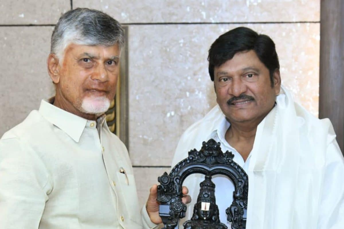 Rajendra Prasad: నటకిరీటి రాజేంద్ర ప్రసాద్‌ని సత్కరించిన ఏపీ సీఎం నారా చంద్రబాబు నాయుడు