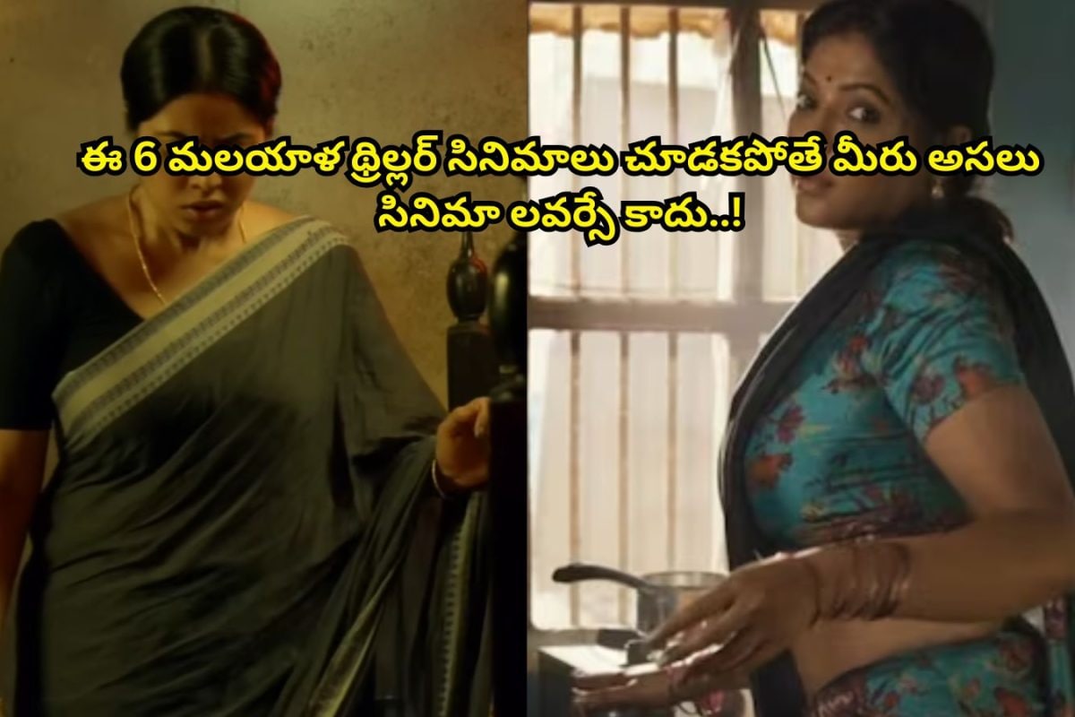 OTT Thrillers: ఈ 6 మలయాళ థ్రిల్లర్ సినిమాలు చూడకపోతే మీరు అసలు సినిమా లవర్సే కాదు.. అన్నీ తెలుగులోనే ఉన్నాయి మామ..!