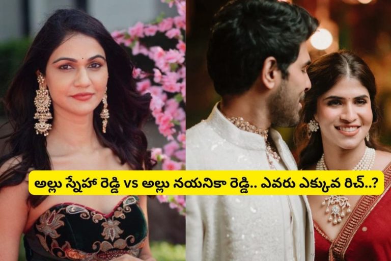 Tollywood: స్నేహా రెడ్డి vs నయనిక రెడ్డి.. అల్లు కోడళ్లలో ఎవరు ఎక్కువ రిచ్.. కళ్లు చెదిరిపోయే ఆస్తులు వర్మ..!