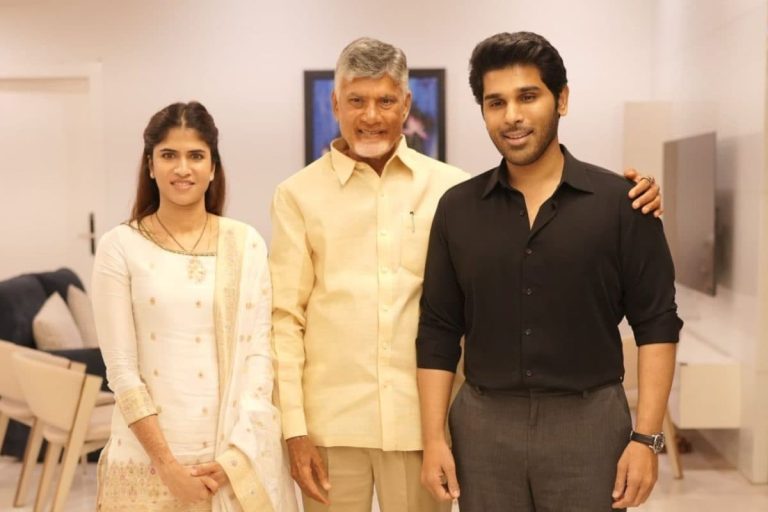 Allu Arjun: శిరీష్–నయనిక దంపతులను ఆశీర్వదించిన చంద్రబాబు… అల్లు అర్జున్ పోస్ట్ వైరల్..!