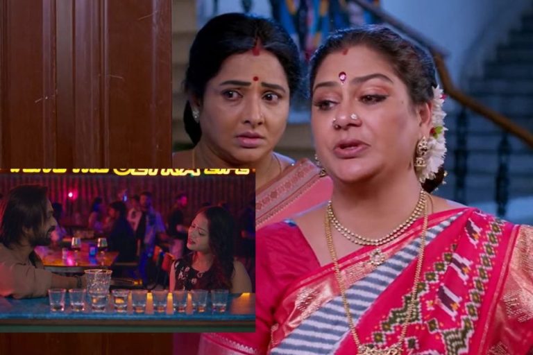 ‎Brahmamudi Serial Today march 14thEpisode: లక్కీతో  చాలెంజ్ చేసిన రాజు.. భ్రమరాంబను మోసం చేసిన స్వాతి!