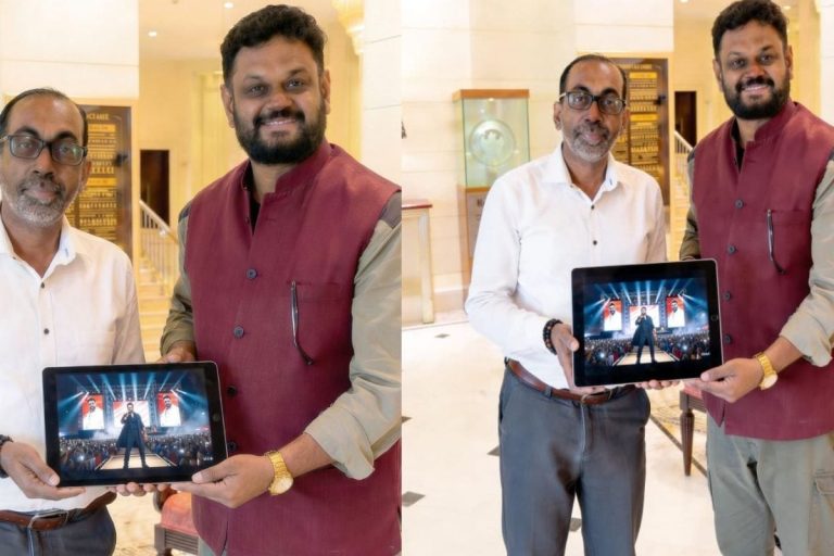 శ్రీలంక బుద్ధిజం రిలీజియన్స్ కేంద్ర శాఖ మంత్రి సునీల్ సేనేవి చేతుల మీదుగా "కింగ్ బుద్ధ- వి వాంట్ వరల్డ్ పీస్" మూవీ టైటిల్ సాంగ్