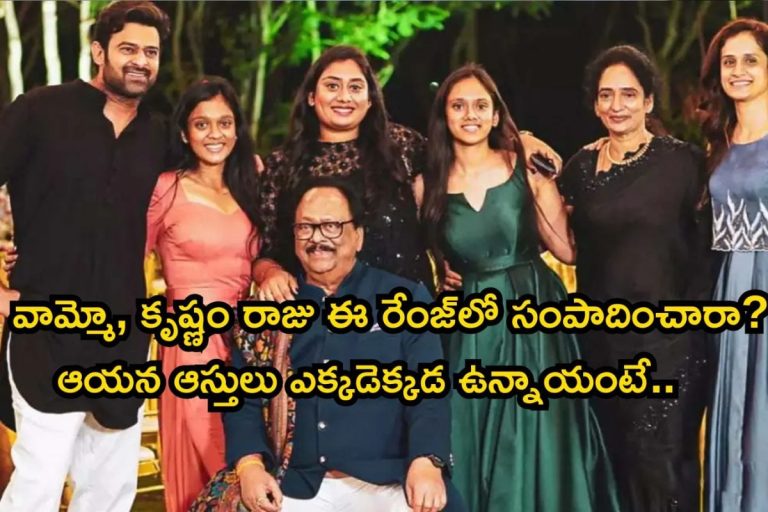 Krishnam Raju: వందల ఎకరాల భూమి, కిలోల కొద్ది బంగారం..  ప్రభాస్ పెదనాన్న కృష్ణం రాజు ఆస్తుల విలువ ఎన్ని కోట్లో తెలుసా?