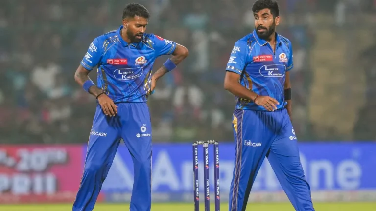IPL 2026: బుమ్రా-హార్ధిక్ మధ్య చిచ్చురేపిన పంజాబ్ మ్యాచ్..! ఏంటీ కెప్టెన్సీ..?