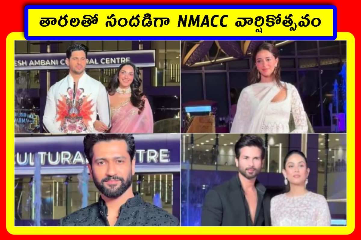 NMACC 3వ వార్షికోత్సవంలో ఎట్రాక్టివ్‌గా సిద్ధార్థ్-కియారా జంట.. షాహిద్-మీరా, విక్కీ కౌశల్, సల్మాన్-రణవీర్ సహా బాలీవుడ్ సూపర్ స్టార్ల గ్లామర్ షో