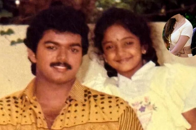 Telugu Heroine: CM విజయ్‌తో ఉన్న ఈ చిన్నారిని గుర్తుపట్టారా?.. తెలుగులో తోపు హీరోయిన్.. చివరికి బాలయ్యతో సినిమా చేసి అడ్రెస్ లేకుండా పోయింది..!