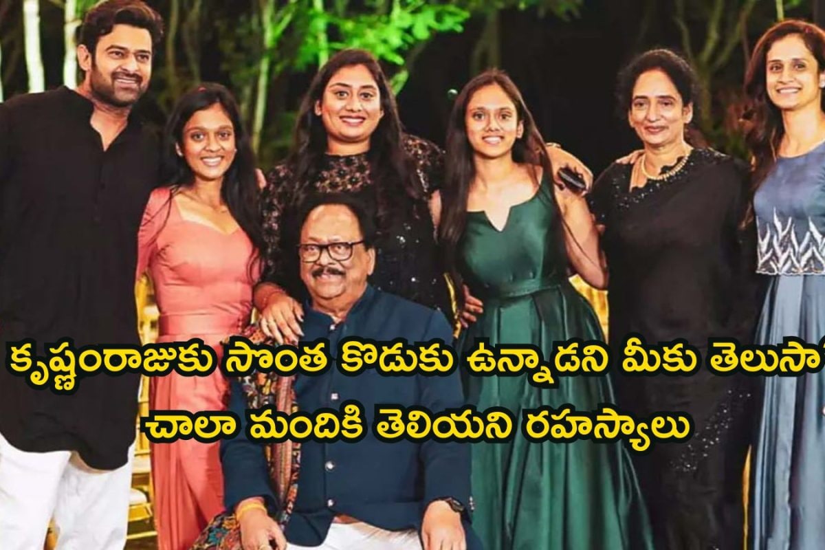 Prabhas: ప్రభాస్ కాదు.. కృష్ణంరాజుకు సొంత కొడుకు ఉన్నాడని మీకు తెలుసా? ఆయన చావు గురించి తెలిస్తే కన్నీళ్లు ఆగవు