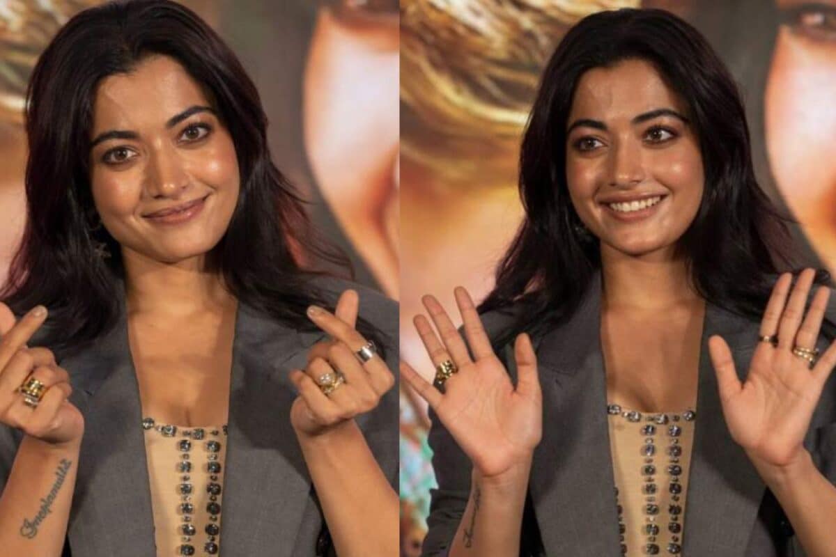 Rashmika Mandanna: రష్మిక భుజంపై చేయి వేసిన బాలీవుడ్ హీరో.. ఉలిక్కిపడి పక్కకు జరిగిన నేషనల్ క్రష్.. వీడియో వైరల్!