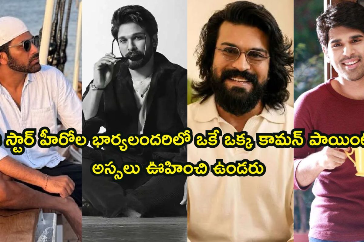 Tollywood Star Heroes: ఈ స్టార్ హీరోల భార్యలు మామూలు తోపులు కాదురా బాబూ..! వీళ్ళ బ్యాక్ గ్రౌండ్ తెలిస్తే దిమ్మతిరిగిపోతుంది