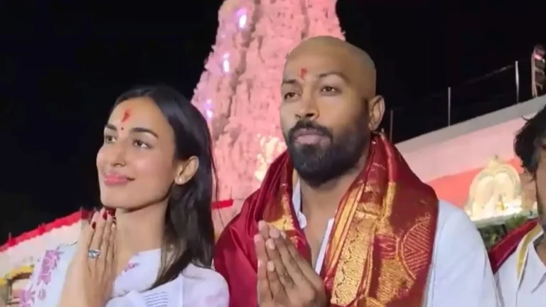 చెన్నై సూపర్ కింగ్స్ కేప్టెన్సీ ఖాయమైన వేళ.. తిరుమల శ్రీవారి సేవలో హార్దిక్ పాండ్యా
